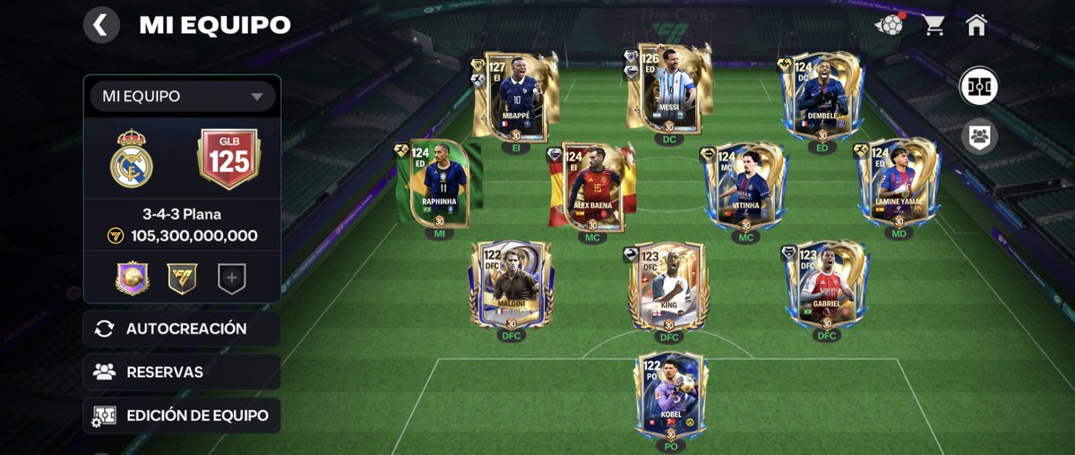 alehernaa's tweet photo. Me falta un intercambio nada más, que jugador debería de intercambiar entre Jude y Cubarsí? Probablemente a Baena lo saque del titular @tutiofifa #FC26 #FCMobile https://t.co/qxpZxway0F
