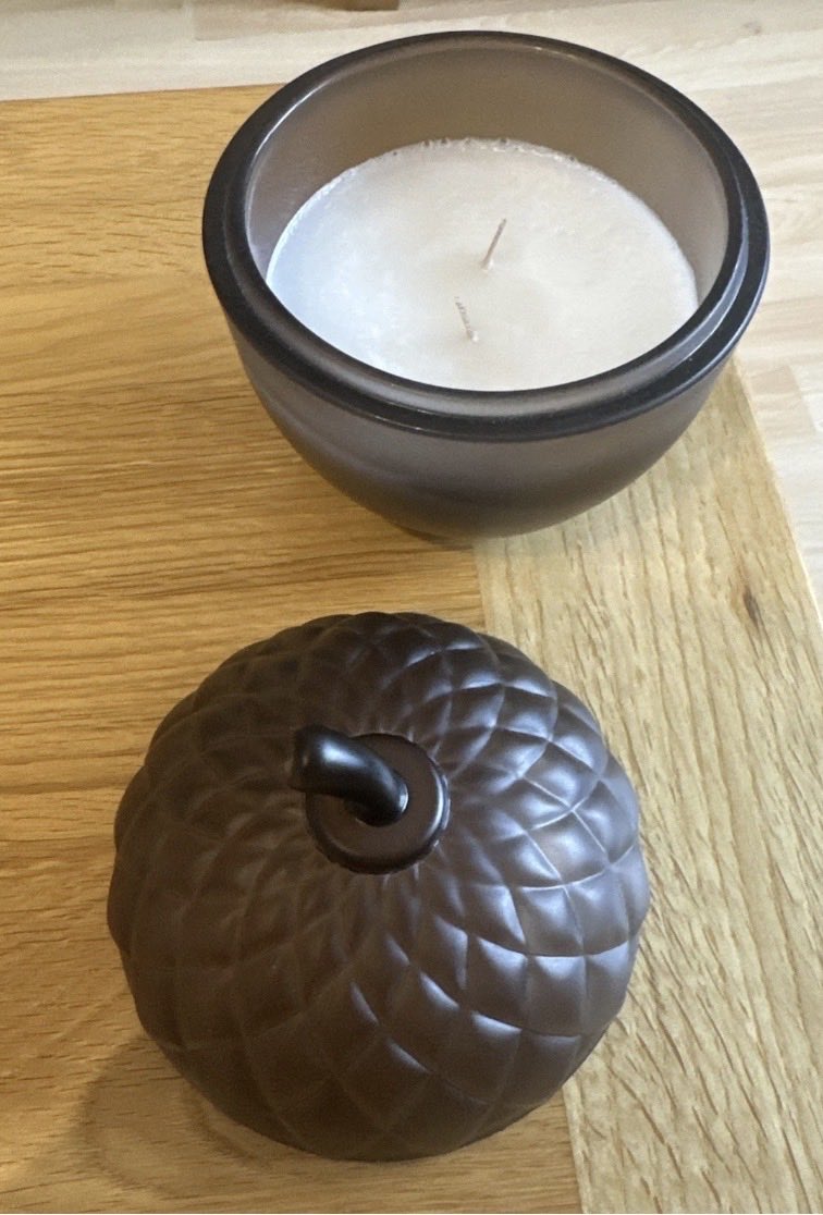 Vintage0Antique's tweet photo. Check out BNWT Large #Scented Twin Wick #Candle #Glass #Acorn Style New https://t.co/BVACEdQ4pM #eBay via @eBay_UK https://t.co/QKVDDVeOpU