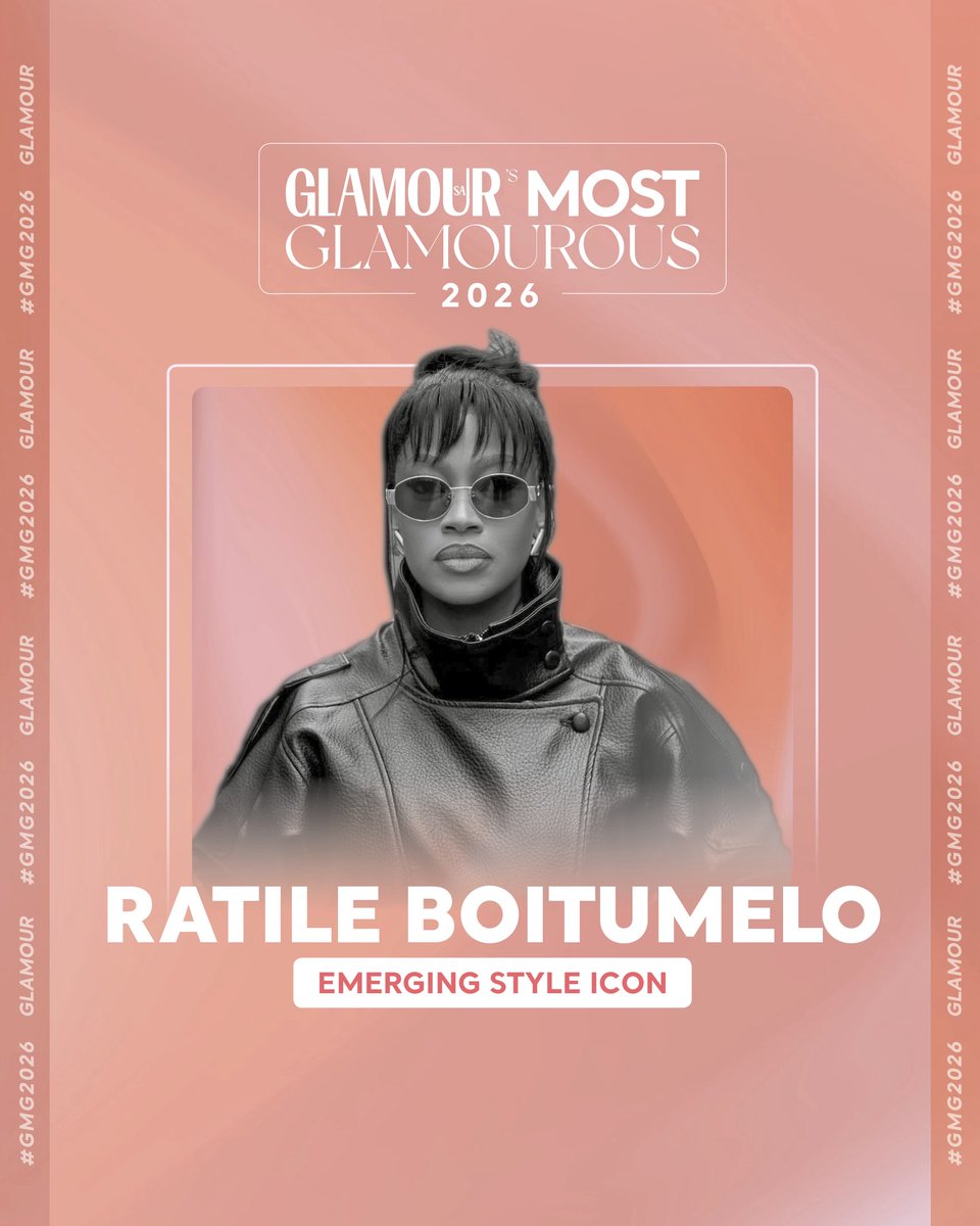 GLAMOUR_sa's tweet photo. Introducing our Emerging Style Icon Award winner, Ratile Boitumelo ✨

The Emerging Style Icon Award celebrates her rising impact and the promise of her continued influence in the world of fashion. https://t.co/RkOWZvZu4v