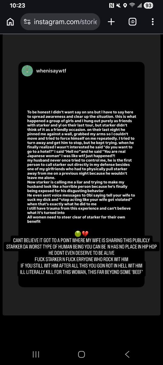 a_b_e_official_'s tweet photo. obijuan wrote this on ig. what a disgusting individual starker is man https://t.co/Al72UOohAZ