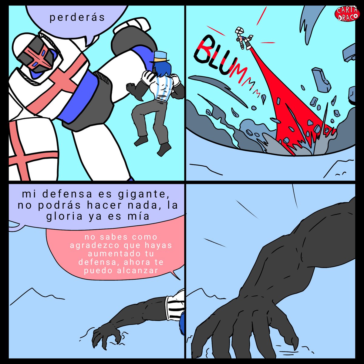 Kairos2018's tweet photo. Un antiguo amigo de kairos busca revancha, alparecer no se puede dejar el pasado atrás 
#argentina #Inglaterra #acción #cómic https://t.co/WYrSL7D437