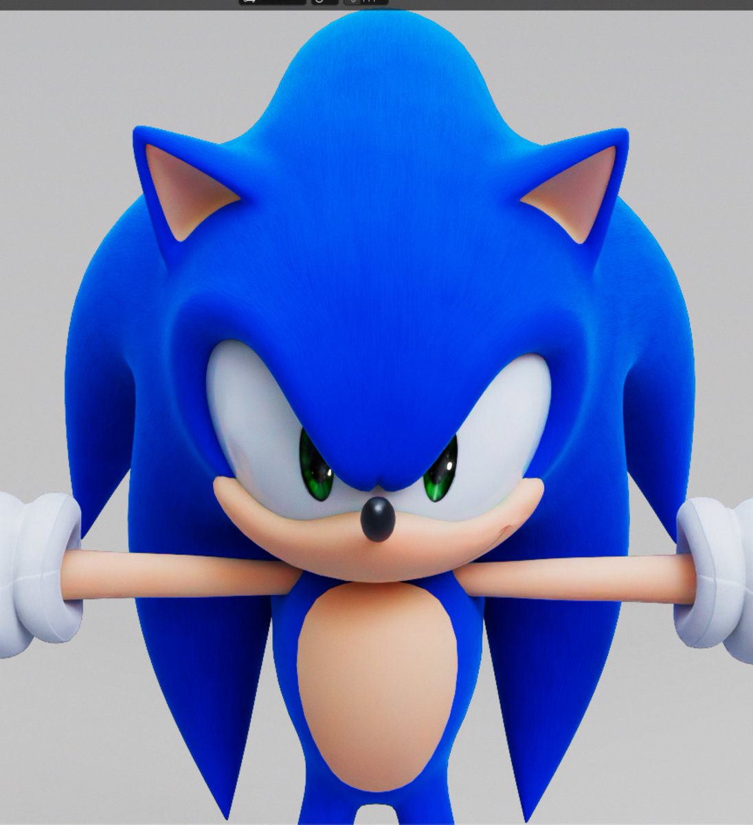 TisJustCharlie's tweet photo. Me when I remember how rushed most Sonic games are, which means every extra month without an announcement is another month the next mainline game has to be more polished than the last one :D https://t.co/AIXIsy9ryI