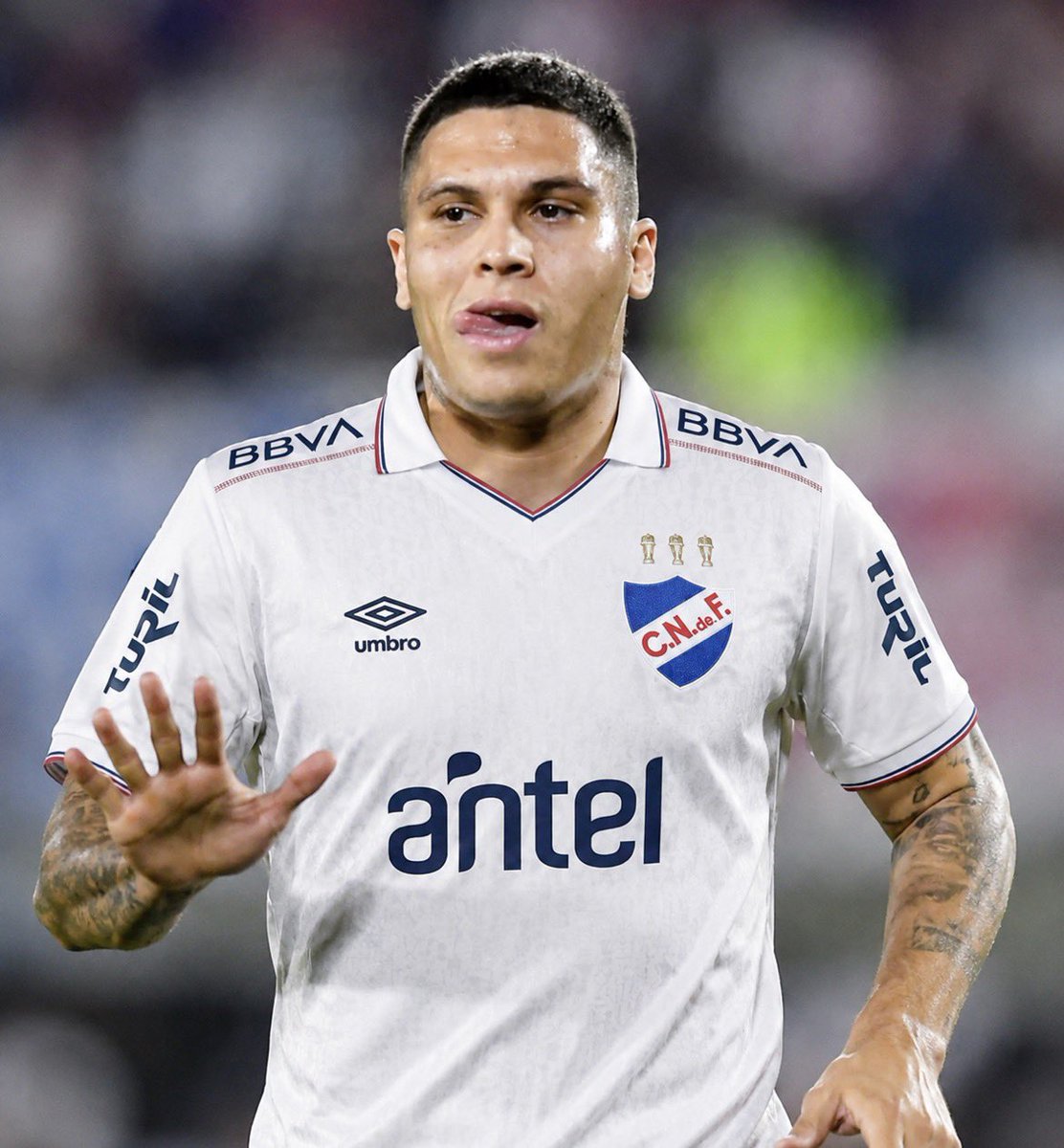 jotabolsilludo's tweet photo. Nacional DEBE aprovechar esto de River e INTENTAR traer a Lencina o a Quintero. 
Me parece más viable Lencina por un tema edad y plata, pero Juanfer es un jugador que me encanta y si nos podemos dar el lujo es el mejor en años.
Permítanme soñar. https://t.co/9GQDozx0Yq