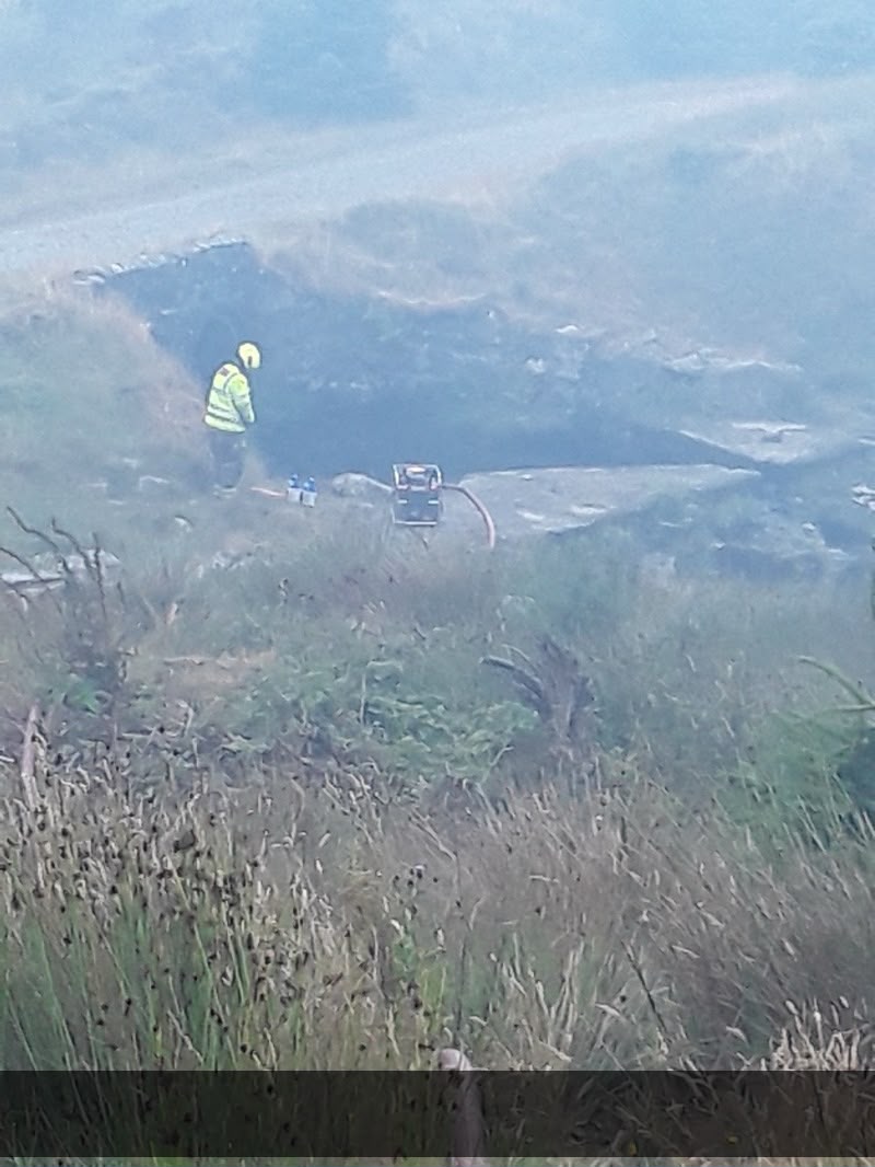 wicklowcoco's tweet photo. Fire Update

Firefighters have completely extinguished the fire. Fire service remains in the area and are dealing with small areas that remain smouldering.

Military Road will remain closed this afternoon due to the ongoing presence of smoke in the area. https://t.co/H4q9YWBRTJ