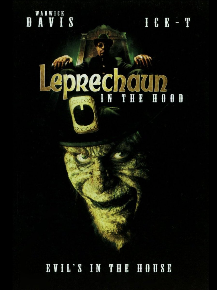 HenryDStaley's tweet photo. Anybody ever make the connection that Sinners is nearly a remake of Leprechaun in the Hood? https://t.co/qcPuMwhjbm