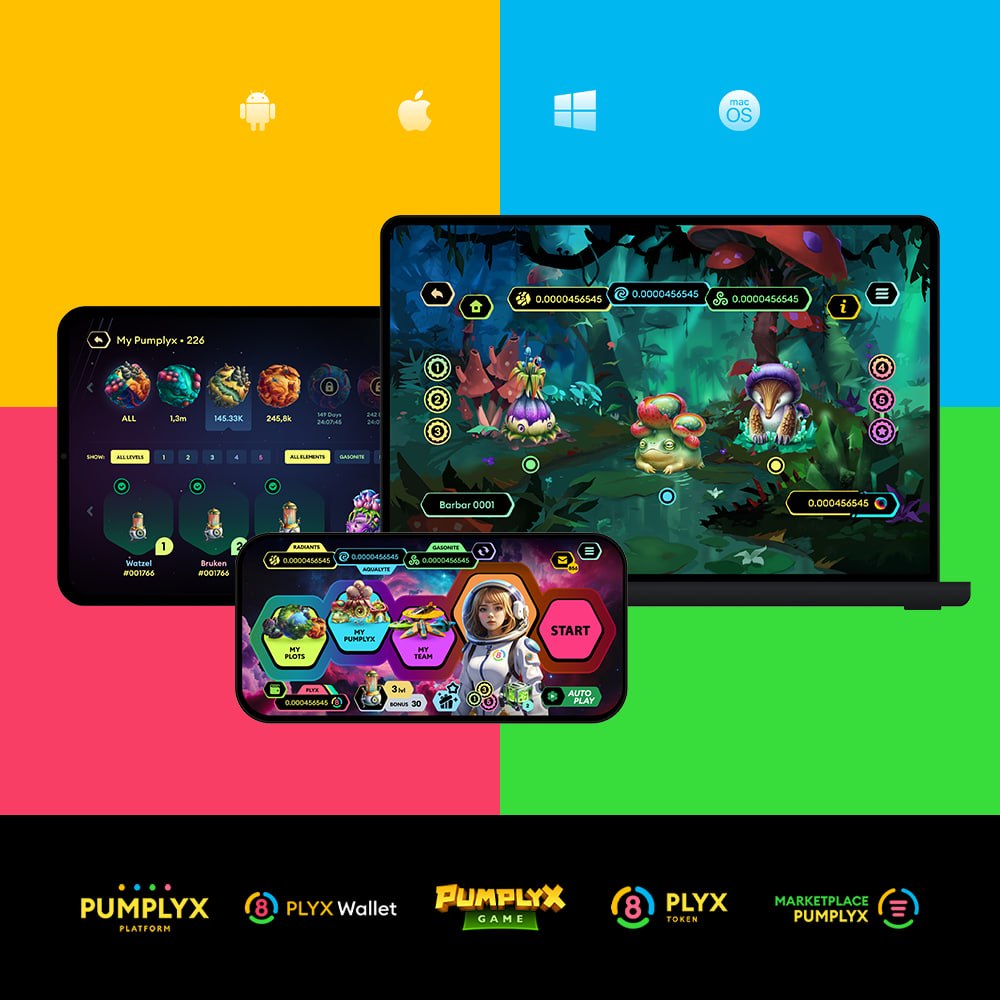 PumplyxOfficial's tweet photo. From day one, PUMPLYX has had one primary goal: to build a complete, high-quality product before introducing it to the community.
That is why the project did not conduct private funding rounds, hidden token sales, private presales, or allocate a significant portion of the token supply to funds or early investors.
Instead, our focus has always been on development.

Today, the following components are already available:

• PLYX Wallet — iOS, Android, APK, and Chrome Extension;
• GAME PUMPLYX APP — iOS, Android, APK, Windows, and macOS;
• PUMPLYX PLATFORM;
• PUMPLYX MARKETPLACE;
• PLYX Token;
• AirDrop Platform with multiple AirDrop Programs;
• A sophisticated and balanced in-game economy;
• Proprietary infrastructure and custom-built technology.
PUMPLYX is built on the principles of openness, transparency, and broad access to information.
Every participant has access to:

• Resource distribution algorithms;
• Real-time mining analytics;
• Detailed information about planets, resource pools, and miner activity;
• Transaction history and key ecosystem metrics;
• An open marketplace for NFT assets;
• Tools for monitoring, analysis, and developing personal strategies.
• Every participant should have the opportunity to independently analyze the ecosystem, evaluate mining efficiency, explore statistics, and make informed decisions based on available data.

📖 Before deciding whether to become part of the PUMPLYX ECOSYSTEM, we encourage you to explore the project, learn about its features, and evaluate it for yourself.

Thank you for being with us.
Welcome to the PUMPLYX ECOSYSTEM! 🚀