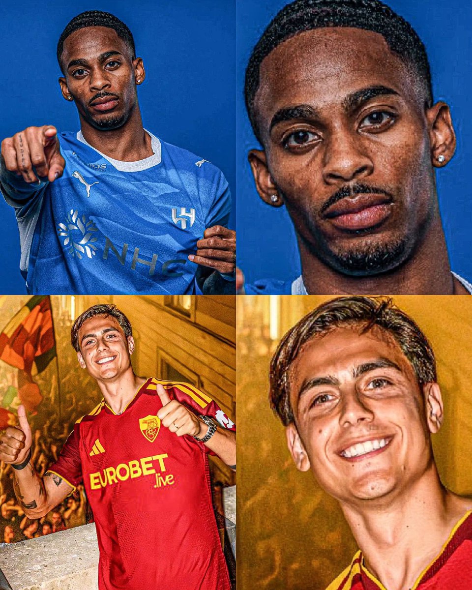 MotivacionesF's tweet photo. ¡TIENES NUESTRO RESPETO, DYBALA!

Después de su gran actuación en la Copa del Mundo con la Selección de Países Bajos.

Crysencio Summerville con 24 años se marchó al fútbol de Arabia rechazando propuestas de otros clubes en Europa. Priorizó lo económico antes que su crecimiento futbolístico. 

Mientras Paulo Dybala rechazó ofertas de Arabia para renovar con la Roma. Aunque pudo elegir el tema económico, decidió continuar su historia con la Loba y sueña con darles un título importante. La diferencia de sus rostros lo dicen todo. 

LA JOYA ES EL ÚLTIMO ROMÁNTICO.