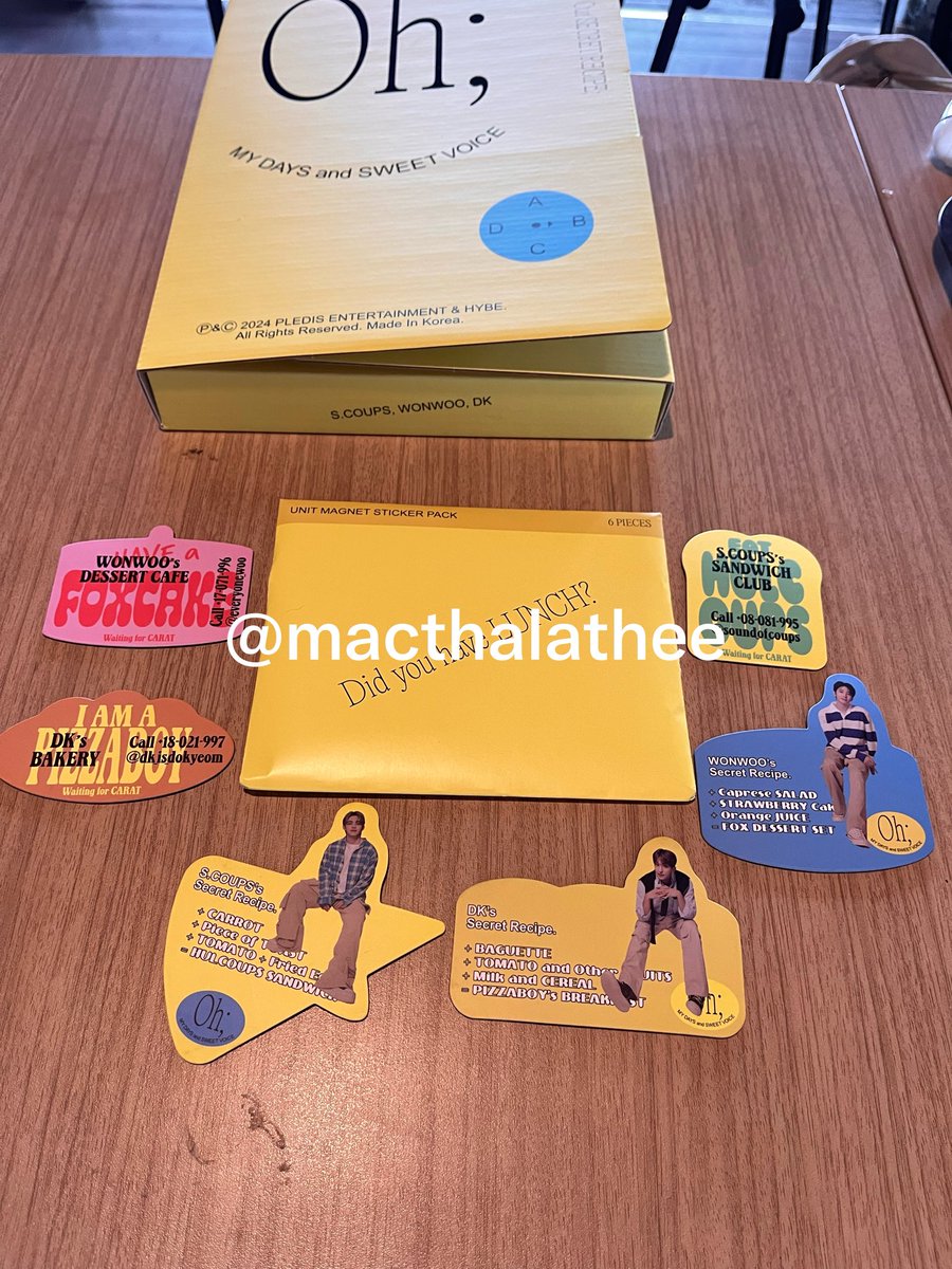macthalathee's tweet photo. untuk di jual satu paket kecuali pc nya udah pada gaada

dom jakarta
dm for more

#seventeen #carat #INA https://t.co/hVQ9pyLQ4c