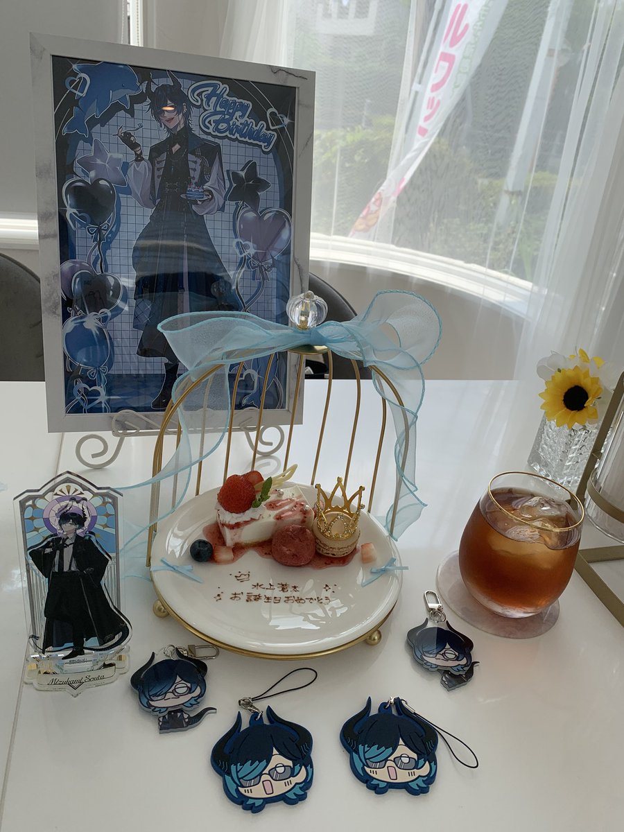 snow_2343's tweet photo. 推させていただいて最初のお誕生日をこうしてお祝いする事が出来て幸せいっぱいです🩵
これからの活躍を応援させていただきます🪄︎︎◝✩
 #水上最高  #おい水上
 #水上蒼太生誕祭2026 https://t.co/cUwSrRbaDQ