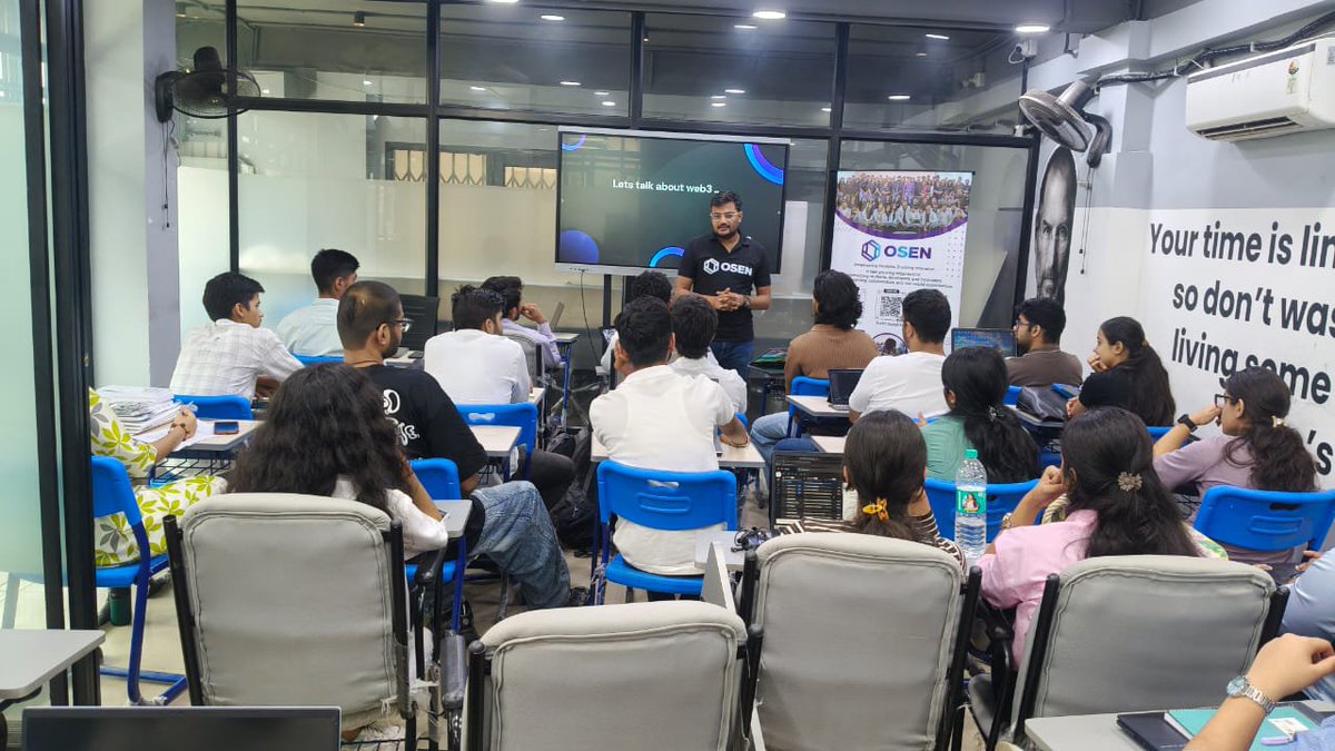Vikash_8090_b's tweet photo. Osen devtool meetup #delhi wrap up. 

Organised by @osenofficial. 

Thanks core team  @AmanPandey73 @aryanpyx &amp; aditya for handlig all this. 

Details thread soon 🚀 https://t.co/exwk2eW1b5