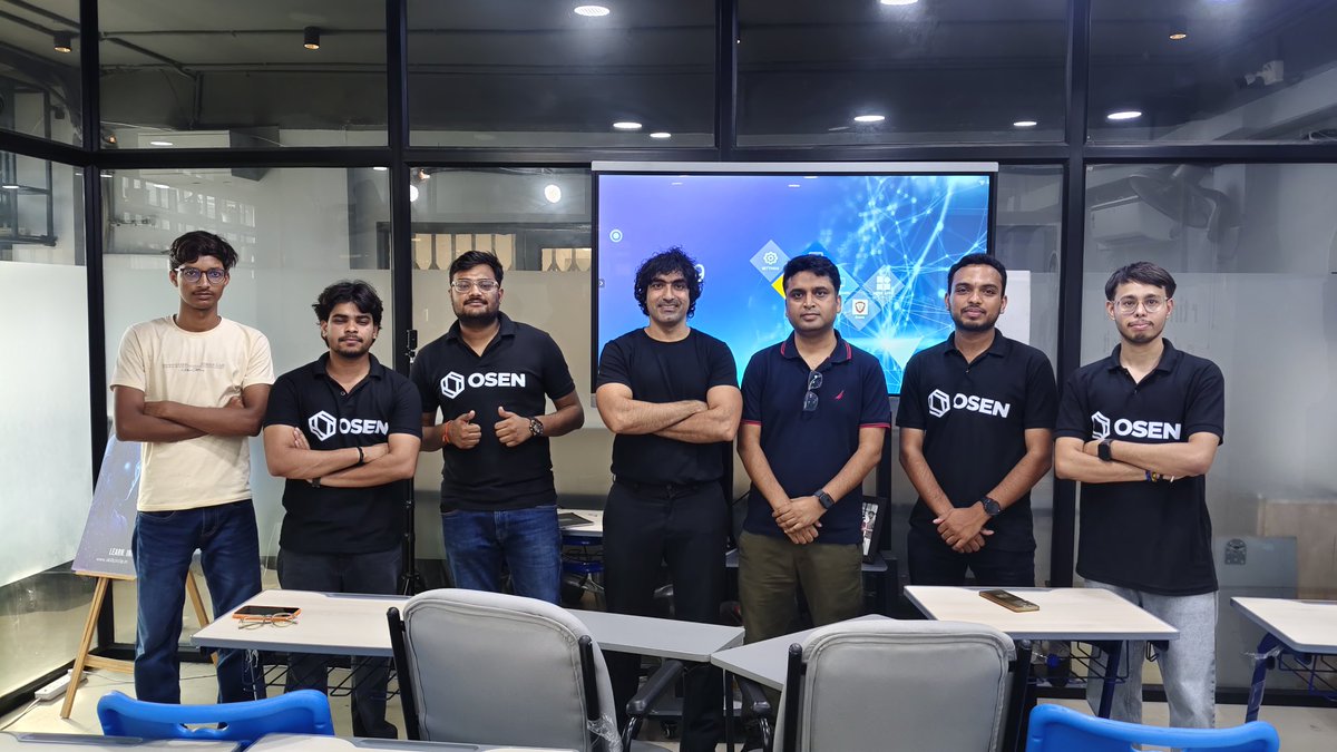 Vikash_8090_b's tweet photo. Osen devtool meetup #delhi wrap up. 

Organised by @osenofficial. 

Thanks core team  @AmanPandey73 @aryanpyx &amp; aditya for handlig all this. 

Details thread soon 🚀 https://t.co/exwk2eW1b5