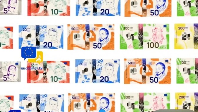 EduardHabsburg's tweet photo. "I got it, guys! We'll make bank notes so buck ugly that they'll practically BEG us for digital currency!!" https://t.co/ohrnaH33Xp