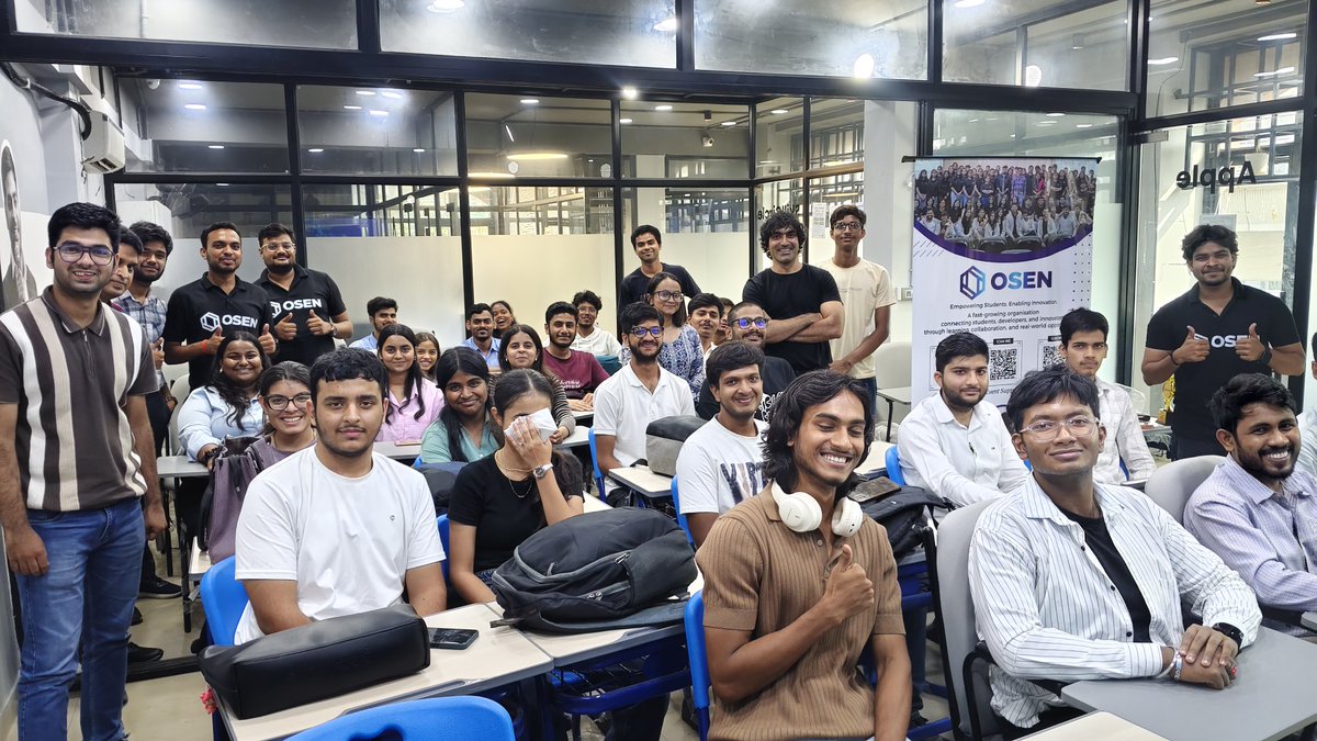 Vikash_8090_b's tweet photo. Osen devtool meetup #delhi wrap up. 

Organised by @osenofficial. 

Thanks core team  @AmanPandey73 @aryanpyx &amp; aditya for handlig all this. 

Details thread soon 🚀 https://t.co/exwk2eW1b5