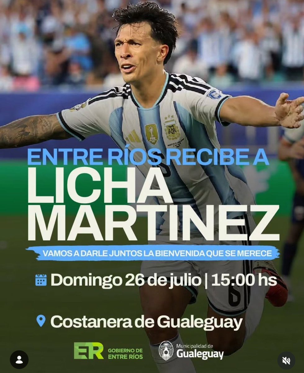 todoporlicha's tweet photo. Parece que nuestra preocupación dió resultado y mañana le hacen un recibimiento público a Licha en Gualeguay 😌❤️ https://t.co/PFHcb9YRNS