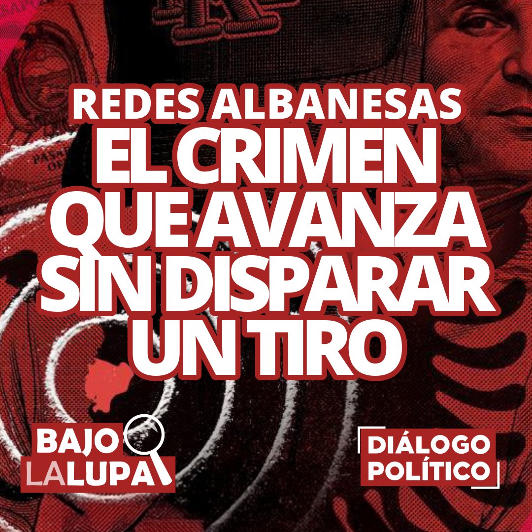 dplatinoamerica's tweet photo. 🚨 Ecuador ya no es solo un país de tránsito. Es el principal punto de salida de la cocaína hacia Europa.

¿Cómo una red albanesa logró infiltrarse en empresas, la justicia y las fuerzas de seguridad sin librar una guerra abierta?

🎙️ En Bajo la Lupa, conversamos con el periodista de investigación Arturo Torres  (@Cascabelito09) sobre el modelo criminal que convirtió a Ecuador en un laboratorio del narcotráfico global y que podría estar expandiéndose por América Latina.

🎧 Escúchalo aquí: 

https://t.co/U2WoMANlfv