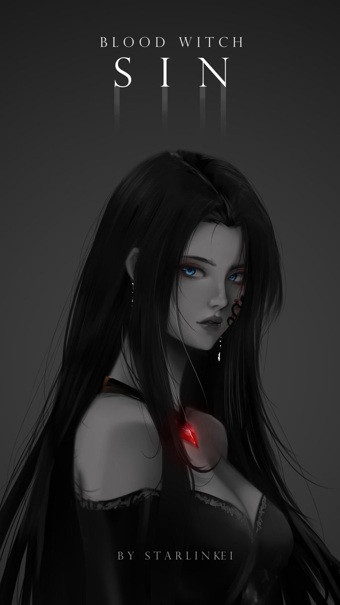 Starlinkeix's tweet photo. SIN THE BLOOD WITCH..
.
Semi realism training 🥳🥳
#semirealism
#illustrationㅤ #arwork https://t.co/0IL6yGzgnH