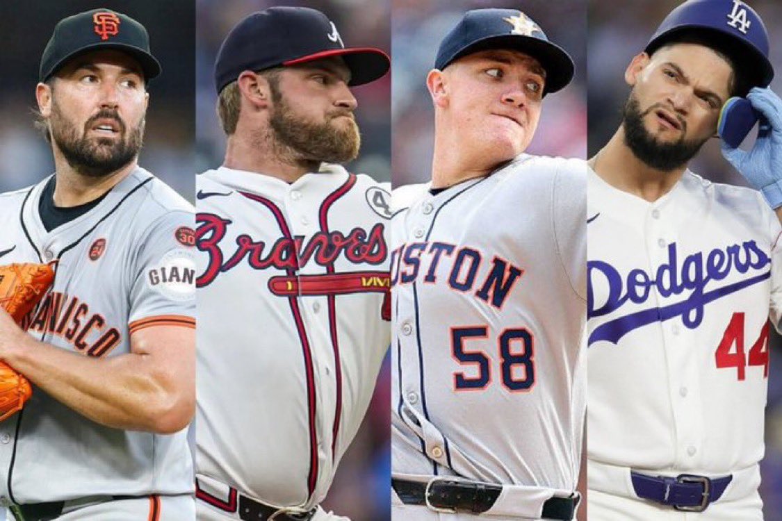 CashBabyo2's tweet photo. 🚨 MLB SATURDAY CARD 🚨

I’m SO confident in these 4 plays that I’ll give away $50 to someone who LIKES this post for EVERY PROP WE MISS 👀💰

🔒 Robbie Ray O 15.5 Outs
🔒 Bryce Elder O 81.5 Pitches
🔒 Hunter Brown O 5.5 Ks
🔒 Andy Pages U 1.5 H+R+RBI
@playbook #mlbparlays #mlb https://t.co/40w2BOl41H