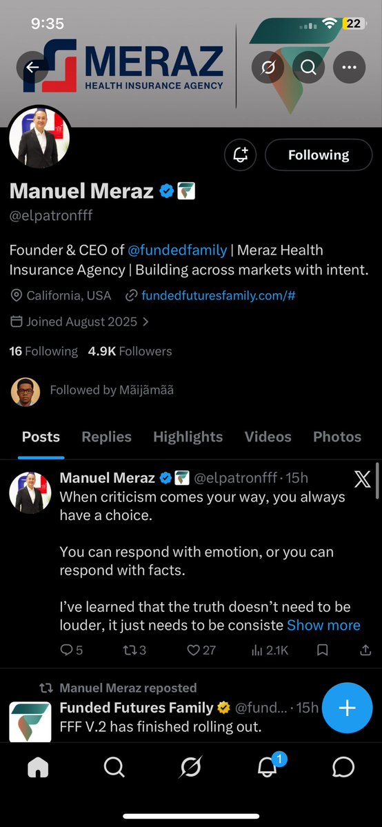 ajtradefx's tweet photo. @fundedfamily @elpatronfff Code ICT
DONE @fundedfamily https://t.co/nVmMy36HkZ