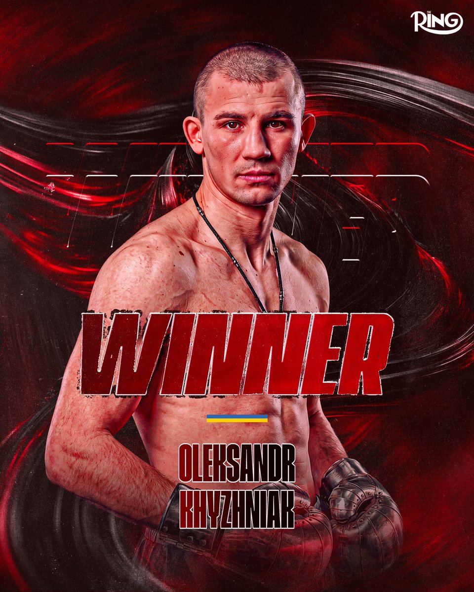 ringmagazine's tweet photo. Olympic gold medallist Oleksandr Khyzhniak stops Lenny Patrach in round two to move to 2-0 as a pro 🇺🇦🥇

#JoshuaPrenga | Exclusively on DAZN 🥊 https://t.co/s3zCRVeKUj