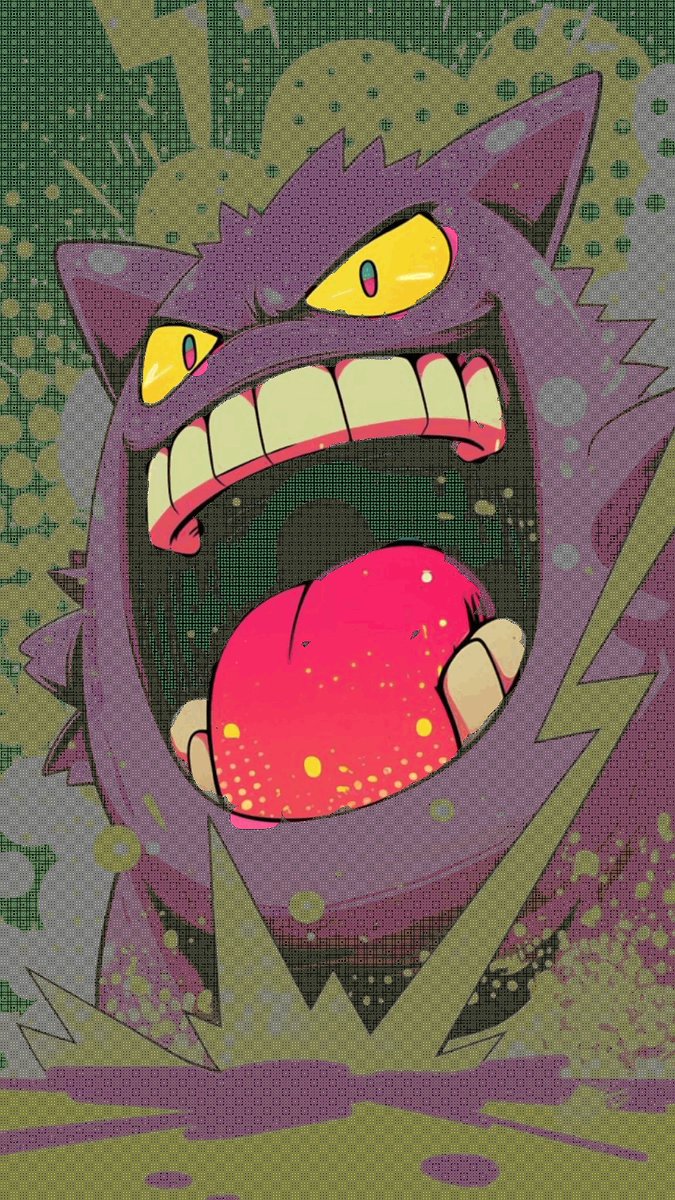zxxkgkillerxxz's tweet photo. Trying this out lol
#Gengar #Pokémon #LongPress https://t.co/k2Mcbkt3S8