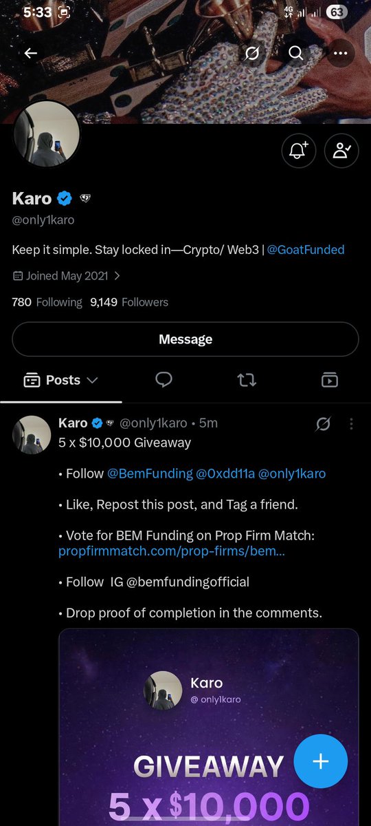 Ramdom__stuffz's tweet photo. @only1karo @BemFunding @0xdd11a Here it is.

Here we go again Universe😂 https://t.co/p6xS9tU4w0