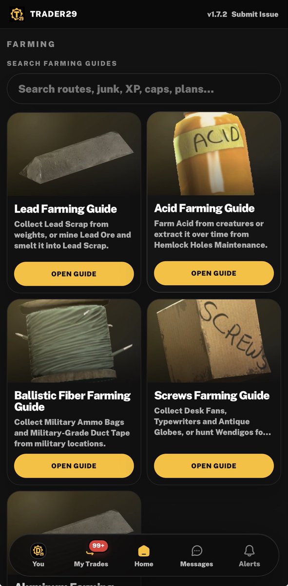 dwalton_29's tweet photo. Need to farm more resources in #Fallout76? Trader29 now has dedicated guides with interactive maps, and the collection will continue to grow over time.

We also have player submitted build guides and guides for events/missions. 

https://t.co/iKqXAjyAh3 https://t.co/3Y6Xg6hqfZ
