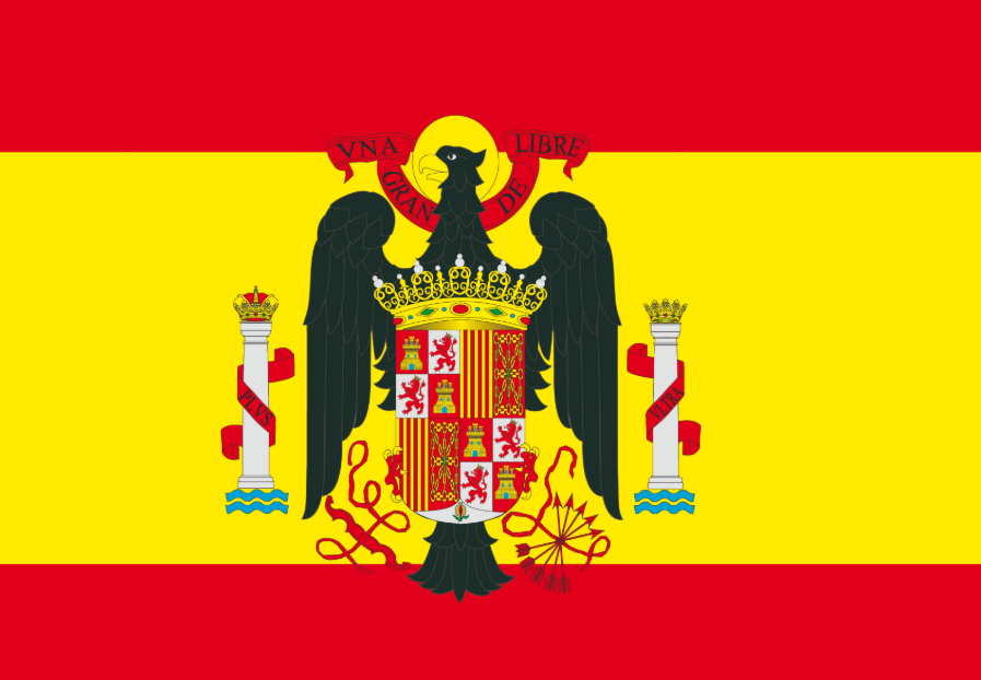 Steyb_'s tweet photo. @JamanRor No sé por que sigues intentando defender la subnormalidad que has dicho. La bandera de franco lleva un aguilucho negro en el escudo. La de España no. No importa las vueltas que le des o la gimnasia mental que hagas para defender tu ignorancia, esto es un dato objetivo https://t.co/AS1yRPIu8K