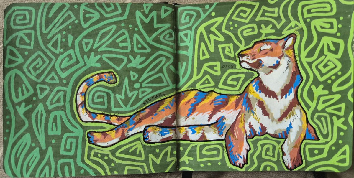 kddfinal's tweet photo. tried out new acrylic markers https://t.co/JGWgS1ty2j