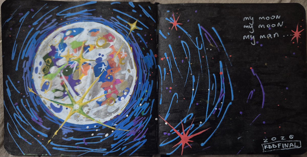 kddfinal's tweet photo. tried out new acrylic markers https://t.co/JGWgS1ty2j