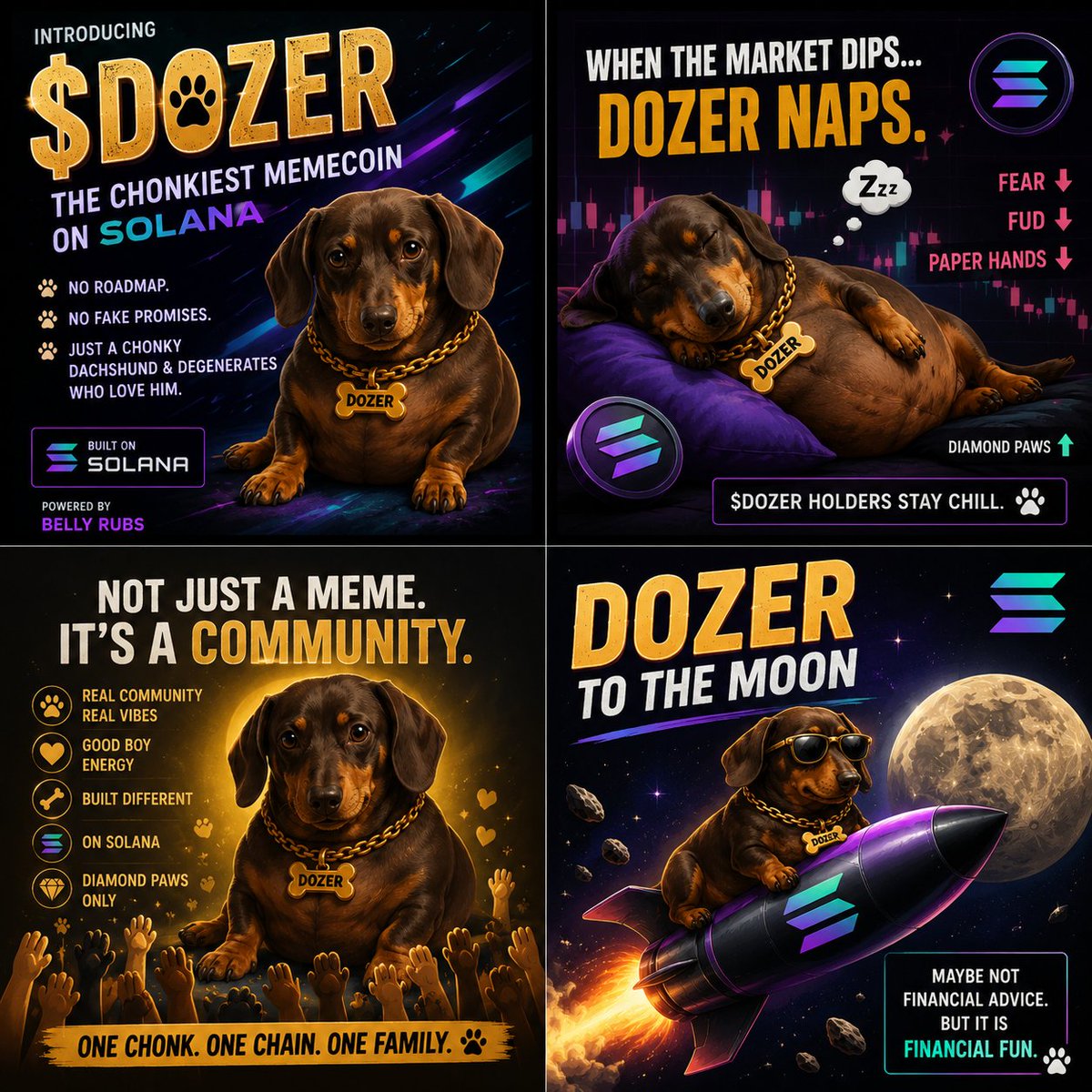 QueenofPumps's tweet photo. Our $dozer for real. 

🐶Woke up, walked to the fridge, ate $sendit dip..  napped, ate dinner, queens dinner,  now bed. Productive day of sending it. https://t.co/ECUmc8RLQU