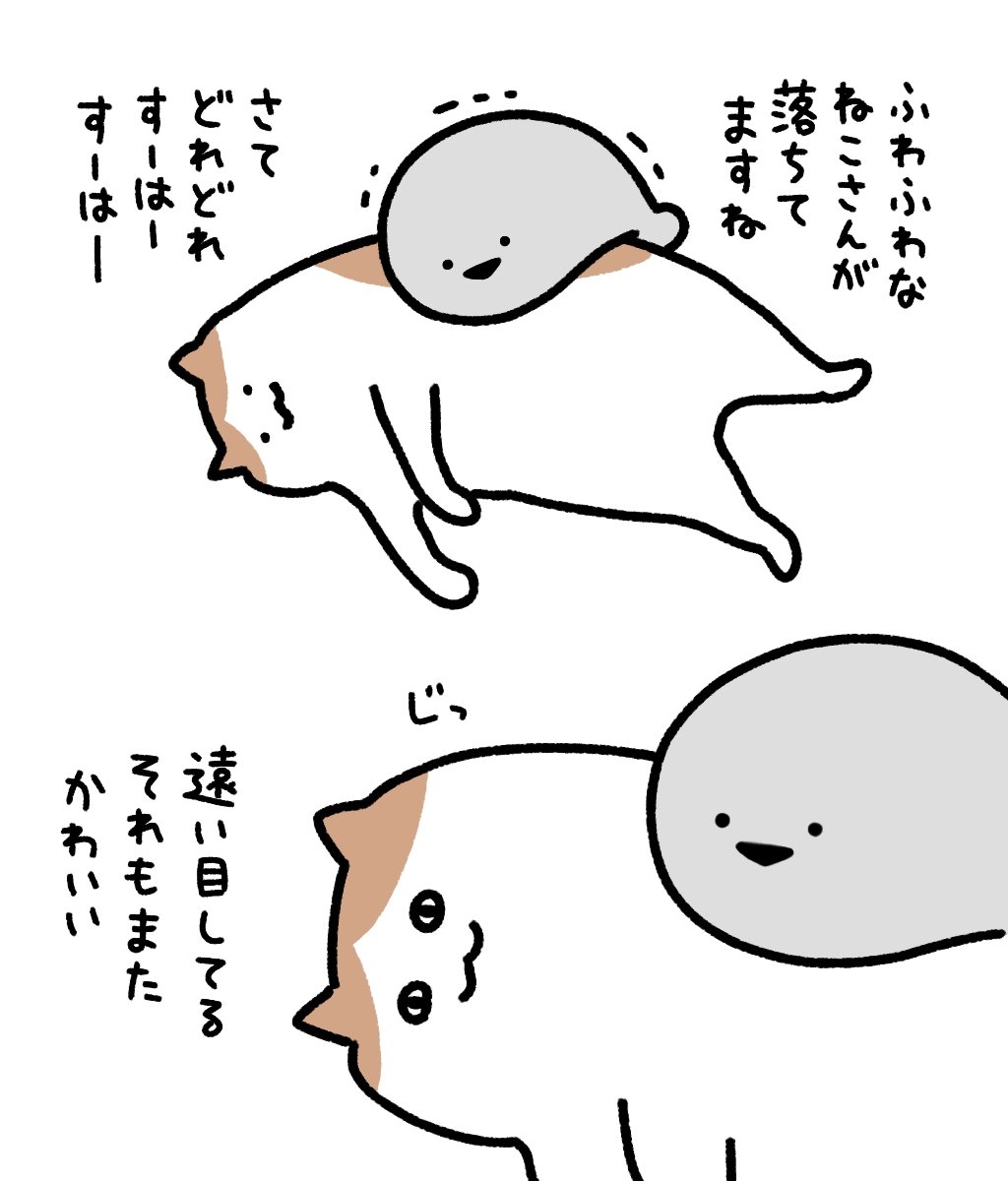 baspis_snt's tweet photo. ねこさん落ちてる https://t.co/kR9OLZh2zD