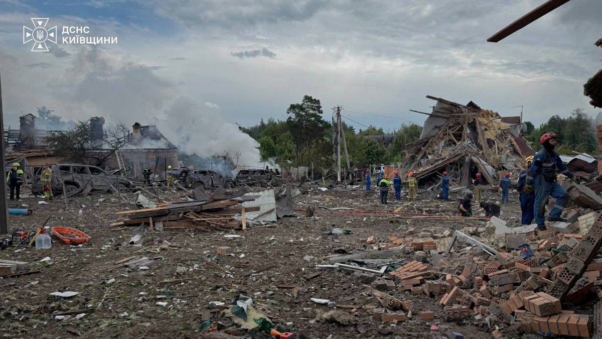 MarioNawfal's tweet photo. 🇷🇺🇺🇦 Russia hit a drone expo that Ukraine literally posted online

The ARMADA unmanned systems show near Kyiv got slammed by ballistic missiles yesterday. At least 10 dead, around 100 wounded.

The whole thing was promoted with open online registration. Now the prosecutor general wants to know who thought advertising a wartime arms expo was a good idea.

Source: @TabzLIVE / Writer: Daniyal