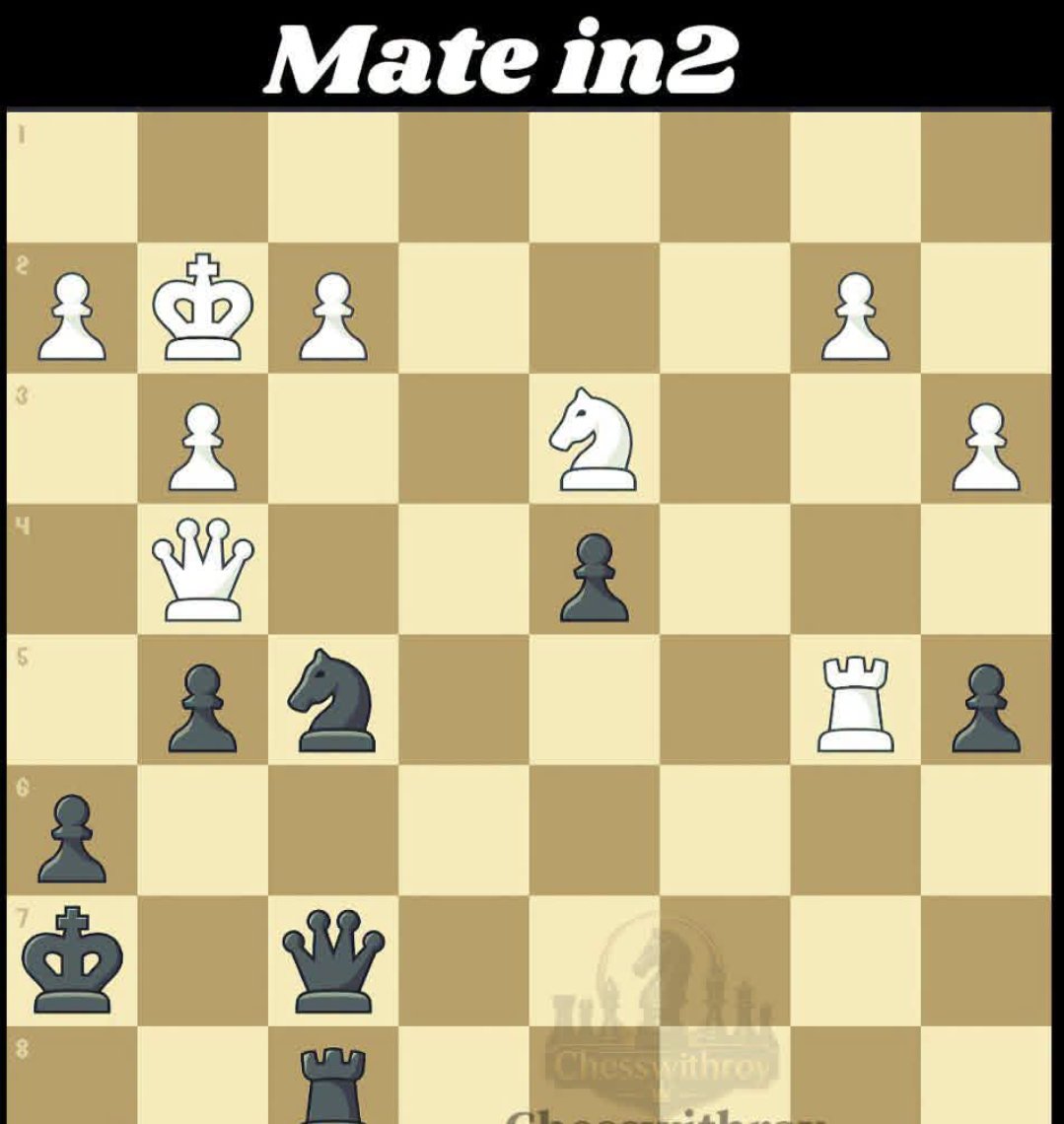 Suleimanthoya's tweet photo. Black to move ‼️ 🎯 ♟️💀
.
.
.
#chess #chessgame #chessplayer #chessboard #chessmaster #chesslover #chessmoves #chesslife #chesspuzzle #chessclub #chesstactics #chesspiece #chesstournament #chessproblems #ajedrez #checkmate #chesspuzzles #chessmemes #chessnotcheckers #chessislife #chessset #schach #chessquotes #echecs #chessgames #chesstime #magnuscarlsen #scacchi #chesslove #шахматы