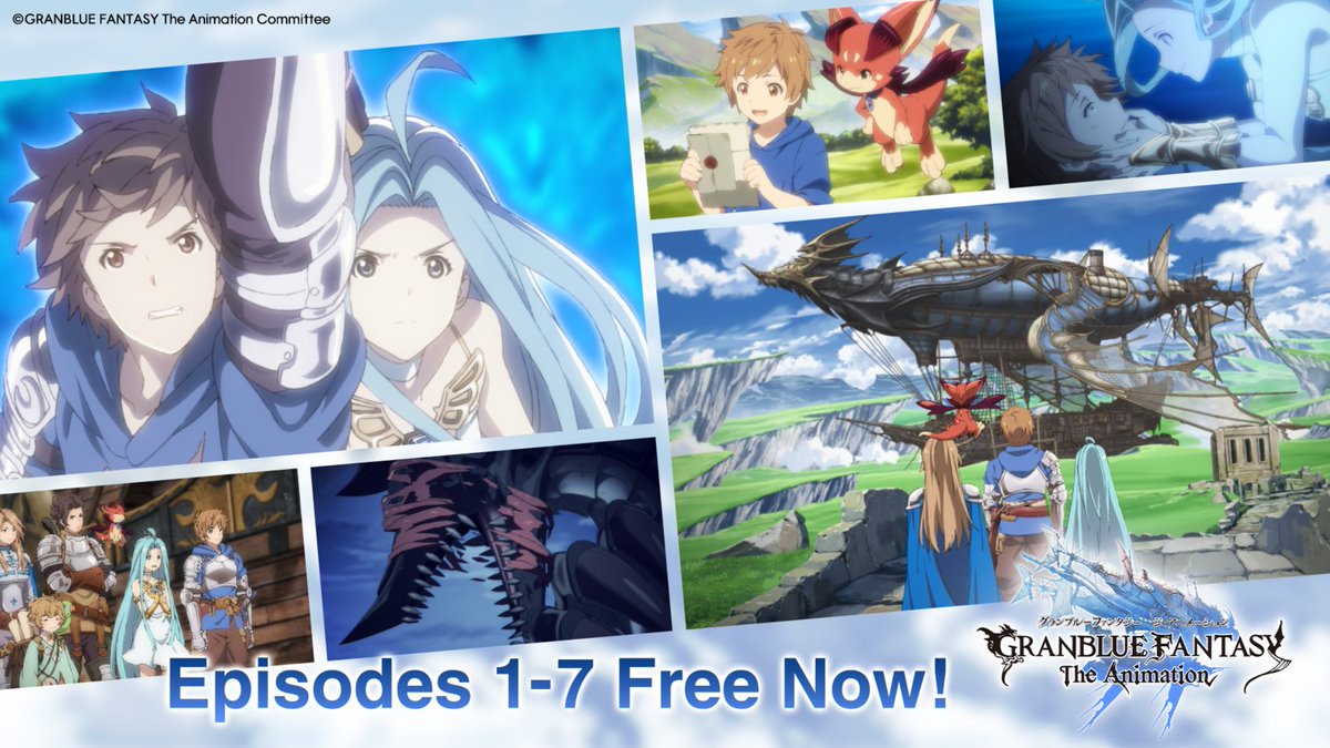 Cygames_FR's tweet photo. Les sept premiers épisodes de Granblue Fantasy: The Animation sont à regarder GRATUITEMENT sur YouTube, mais seulement jusqu’au 31 juillet ! C’est le moment de revivre le début des aventures de l’équipage dans le Monde des cieux ! 👀

📺 Regardez-les ici :
https://t.co/VJbrAvC7DA

#Relink #EndlessRagnarok #CygamesFR