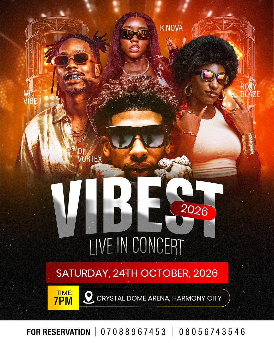 The_AJ22's tweet photo. The goal of this design is to communicate excitement, entertainment, and a premium concert experience 🗣️🗣️

I ensured every element used creates a concert atmosphere with the use of lightings, vibrant colours and dynamic composition.✅✅

And the most important aspect I took note of is making the information remain clear and visually engaging.

Task Day 011 and my approach to it.

The brief/ My entry/ The mockup/ The Worktool.

Steady movement,
Today, I became 1% better again.🥂