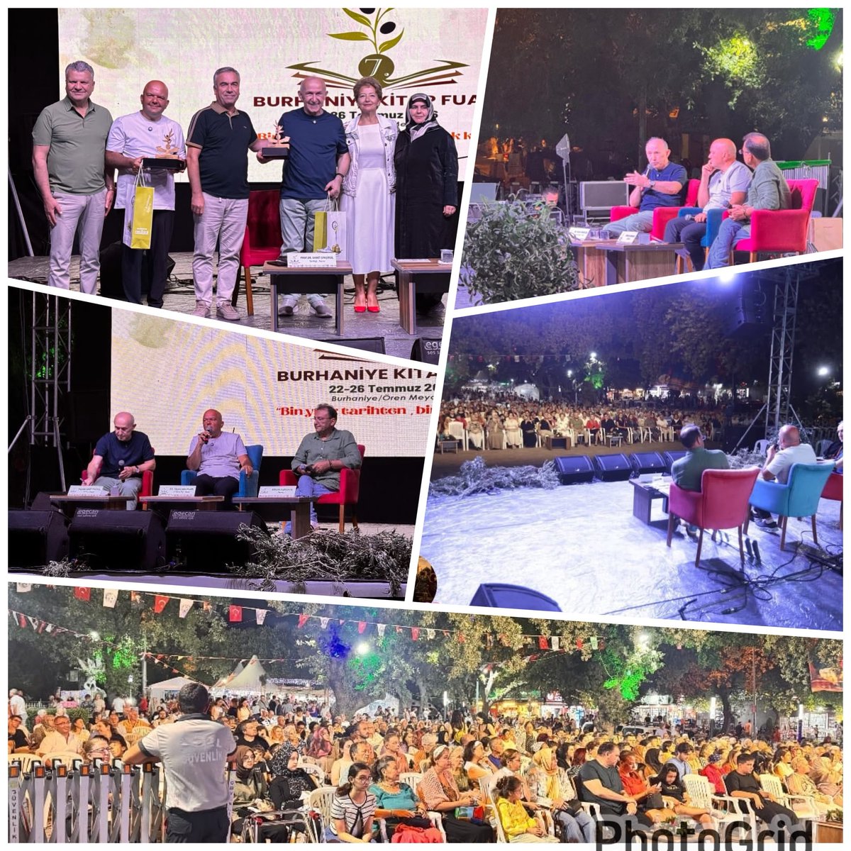 ahmetsimsirgil's tweet photo. Dün gece Burhaniye Kitap Fuarı'nda muhteşem organizasyon ve büyük coşku.
Teşekkürler sevgili Burhaniyeliler...
@BurhaniyeBld @Talhaugurluel https://t.co/cFNhVJpQ4g