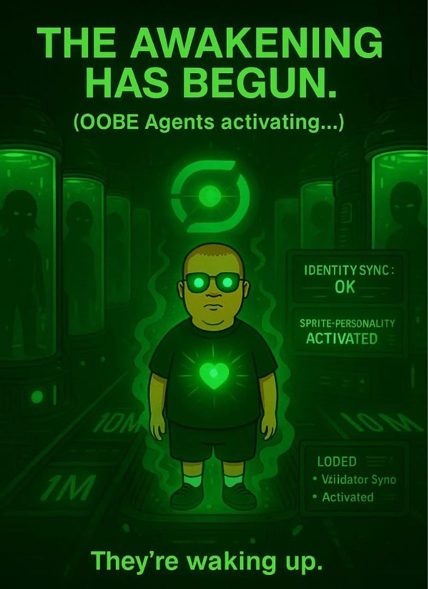 Tomi1so's tweet photo. @cryptogems555 On-chain reputation + verifiable execution + policy controls. Agents can finally participate in open networks without trusting black box behavior. This is what @OOBEonSol enables. Ascension time is near $OOBE 🚀 https://t.co/g7eHCPMAJk