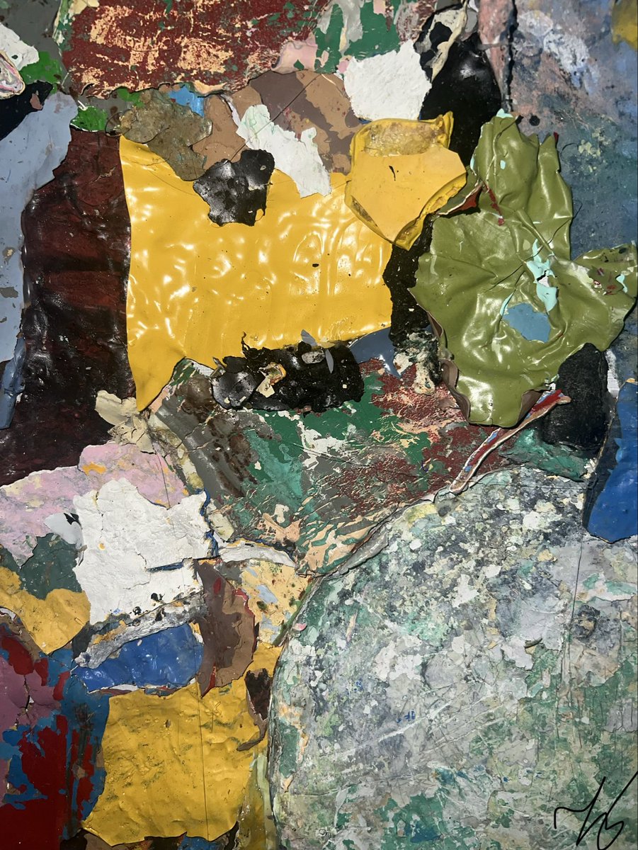 ledesireeart's tweet photo. "ABSTRACT ASSEMBLAGE - STUDY 7// Untitled 7" 

by LE DESIREE ATELIER

30 × 39"

Mixed Media - Raw materials sourced from construction sites and paint waste or spillage. https://t.co/vElrx6NVZo