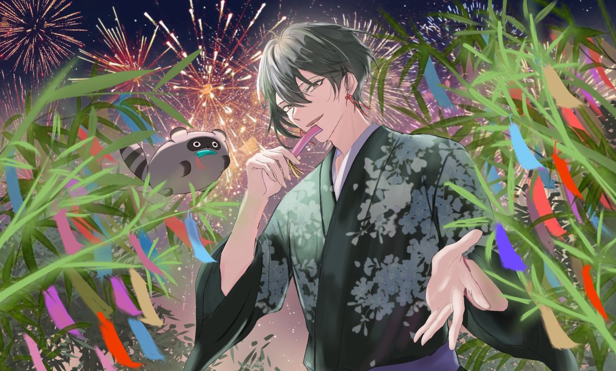 Lottienazuna's tweet photo. ハク、お誕生日おめでとう！🎉🎉🎉
#草薙伯玖生誕祭2026 
#草薙伯玖誕生祭2026 https://t.co/959xOMVgsc