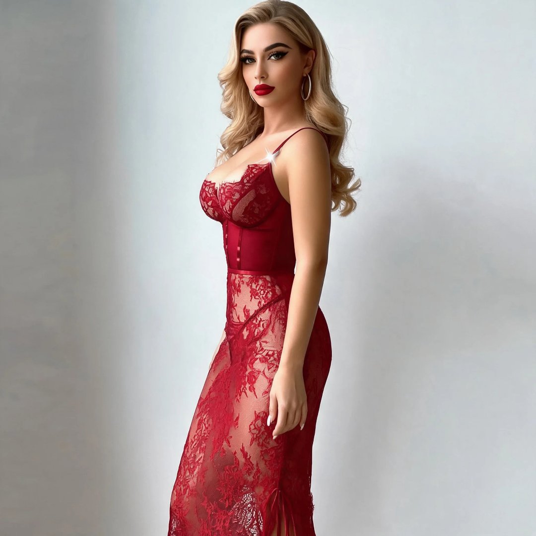 Buzz_Meter's tweet photo. Elegant adult onesie dress, sleeveless lace bodycon nightgown, sexy women's loungewear https://t.co/N7hMBZWQ0c