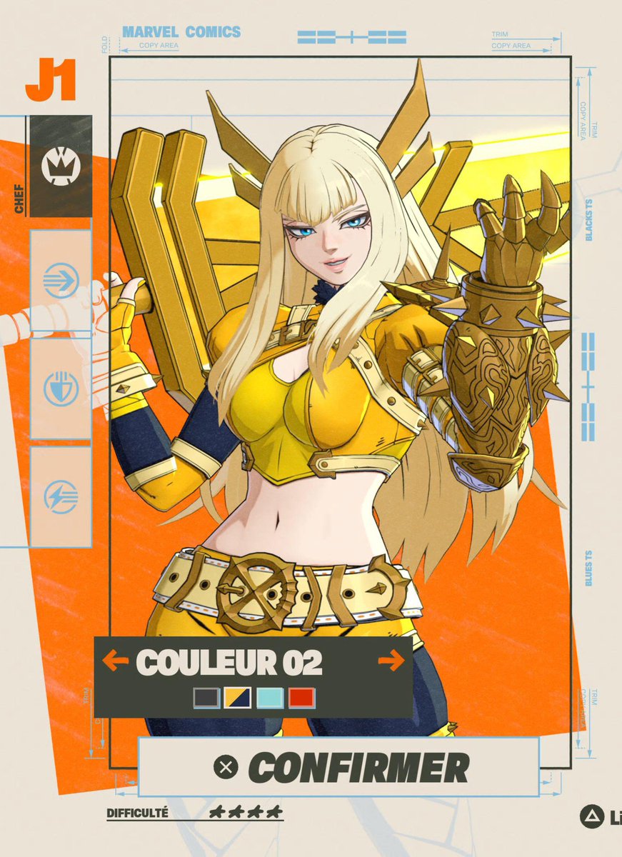 Nad_RojG's tweet photo. Au fait, Rivals. Ça, c'est un vrai recolor efficace, pour Magik. Pas la tenue avec un peu de violet rajouter, là jejdjfnfn. https://t.co/qLNzaM8ajd