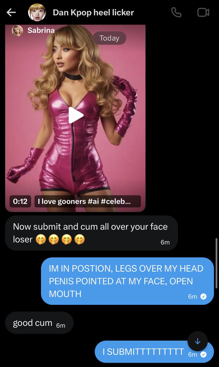 RedHeadGoonette's tweet photo. After an unsuccessful rematch against @DanTheKpopHero, I got humiliated and destroyed, he made me give myself a facial to AI girls, not real ones. I’m so weak 😵‍💫😵‍💫😵‍💫🤤🤤

#wankbattle #wankchat 

 https://t.co/Cm9vQw3yTK https://t.co/MtikYIdcZ0