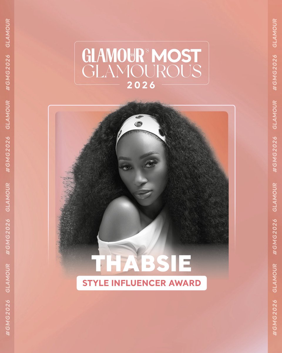 GLAMOUR_sa's tweet photo. Introducing our Style Influencer Award winner, Thabsie ✨

Thabsie understands the power of visual identity and uses fashion as an extension of her creativity. This award recognises her ability to inspire and influence fashion conversations through authenticity and creativity. https://t.co/K10fJ9DLCE