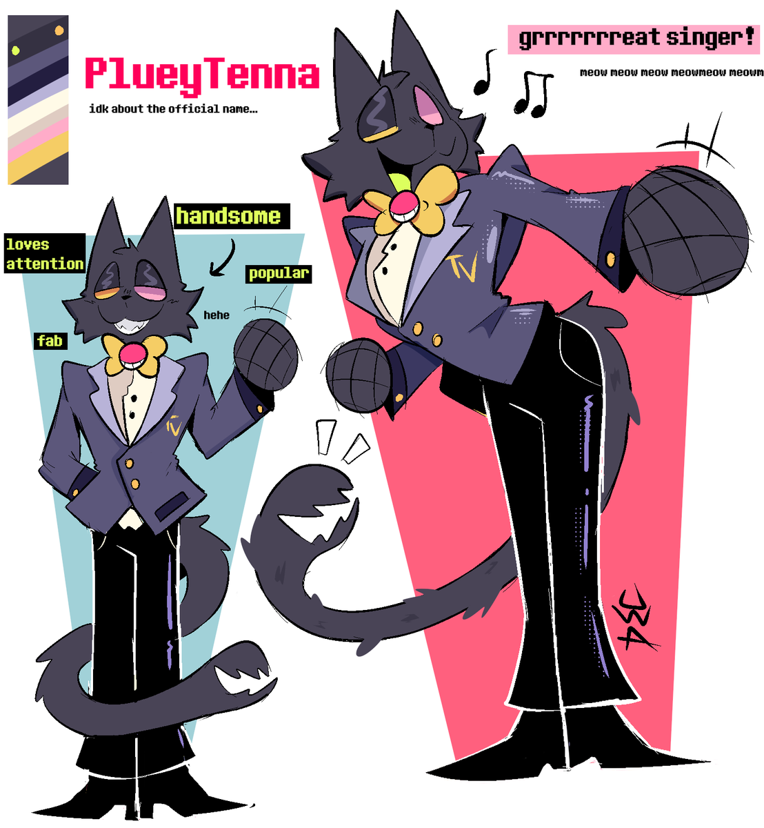 uwas_art_dump's tweet photo. such a diva
he can somehow hold things with the mic hands...
and the tail helps
#DELTARUNE #PLUEY #TENNA https://t.co/T7UuDVjKER