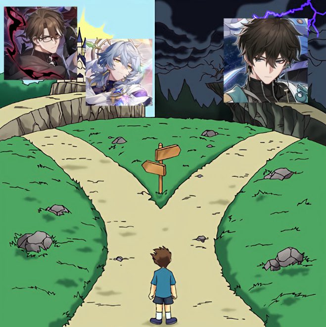 RealDawnie's tweet photo. What will it be, Honkai Star Rail? https://t.co/lef0Vf5LQP