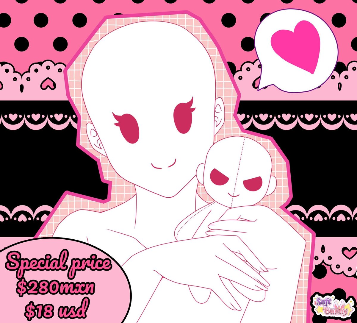Soft_BunnyDraws's tweet photo. #vgencomission #vgen #emergencycomissions
Hi hiii, i had to buy new pair of glasses (mine got cracked last week)
so i'll be selling this ych with a special price
0/5 slots https://t.co/VSoGEQKWks