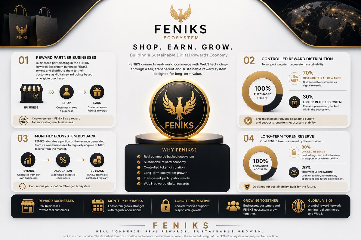 FeniksCoin's tweet photo. More than a token.
A vision for the future of rewards.

FENIKS

🔥 Real Commerce. Real Rewards.

#FENIKS #Web3 #Solana https://t.co/W0vxwXeFDq