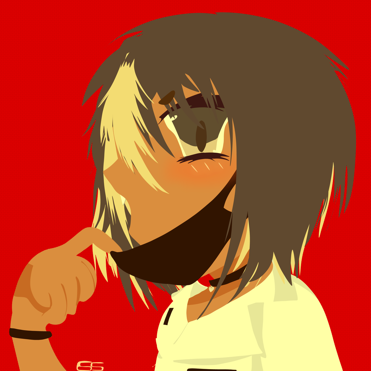 Yenisahuman's tweet photo. schwarze katze of the doggos

#D4DJ #d4dj_fanillust #浅井詠実 https://t.co/QOSXfLmic6
