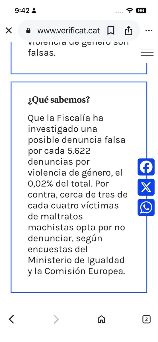 CarlaEUrenaA's tweet photo. ¿Ley Jasso?  ¿Con base a qué o qué? ¿Quien determinó fehacientemente que la
denuncia era falsa?

Y les tengo un DATO: NADIE lo va a poder determinar ya, por la muerte del profesor, que extingue toda acción penal.

¿Penalizar denuncias falsas? ESE DELITO ya está tipificado -en serio, tómense un minuto para investigar siquiera-.

Y les tengo OTRO DATO:

A nivel MUNDIAL, las denuncias falsas representan en promedio el 1% (UNO) por ciento de las denuncias presentadas.

En la Unión Europea, el 0.02%

En México, el INEGI no tiene registro de denuncias falsas. Ese argumento es un mito.

El verdadero reto en México, es primero, que las víctimas de delitos sexuales denuncien; segundo, que reciban un trato digno en las fiscalías y que las fiscalías HAGAN BIEN SU TRABAJO; tercero, que judicialicen las carpetas, llevando la investigación ante un Juez; cuarto, que la justicia sea pronta, eficaz y eficiente; quinto, QUE SE OBTENGA SENTENCIA antes de los dos años; sexto, que se repare o garantice el daño ocasionado por el delito.

Estos son datos, no relatos anti derechos.

https://t.co/rhf5rWTzn4