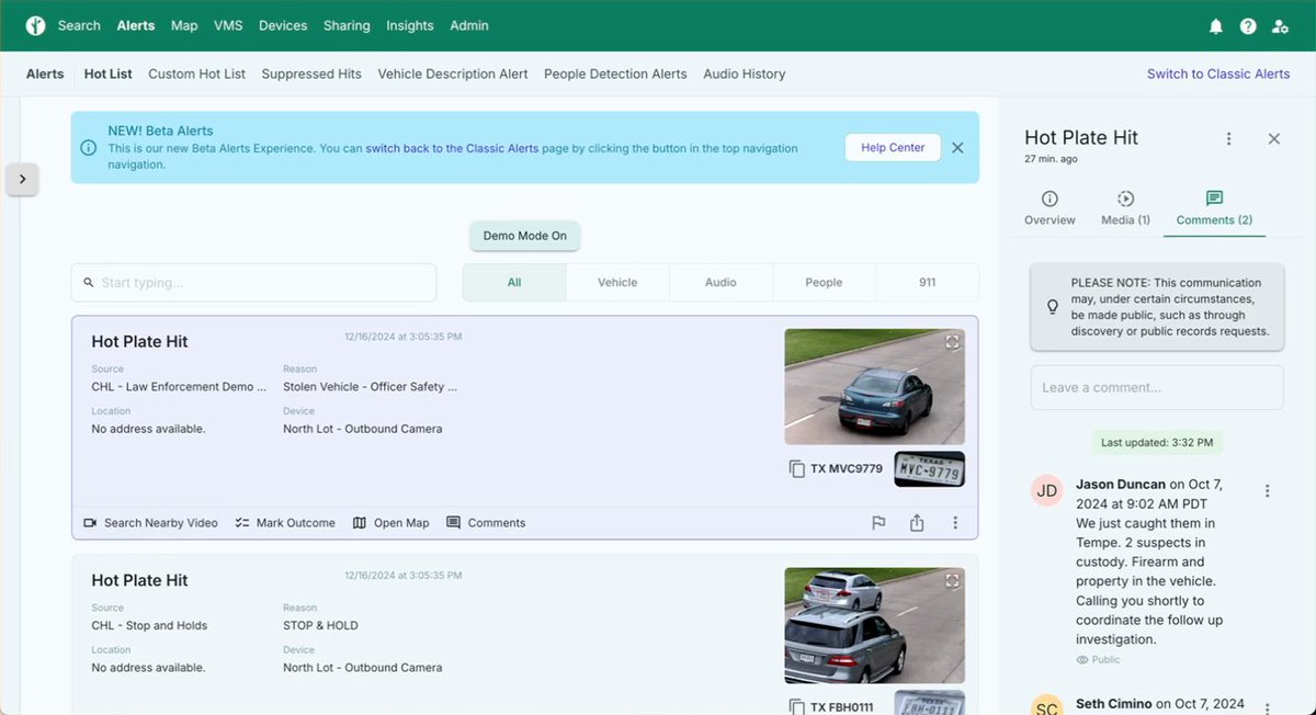 HIBFlocked's tweet photo. After an already-suspended cop used Flock to stalk women, @CityofCostaMesa asked why Flock's terms included social media-style licensing language for posts &amp; media. @CostaMesaPD said they had no idea.

Pic: Flock's hotlist tool, with social section and media button on right. https://t.co/919RD9xbra